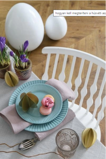 húsvéti asztal